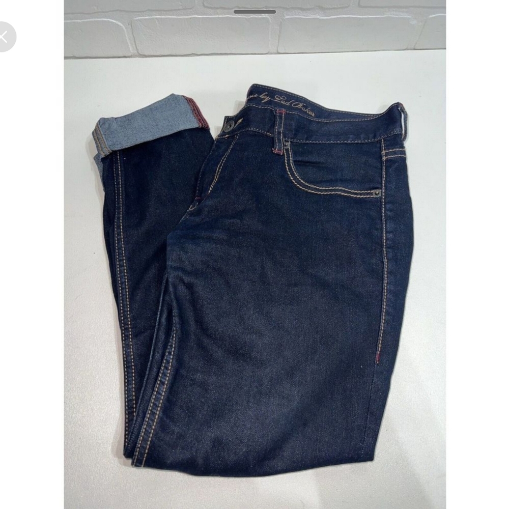 TED BAKER cuffed rolled denim jeans W32/L30